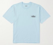T-Shirt aus Baumwoll-Jersey mit Logoprint