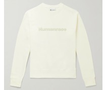 + Pharrell Williams Basics Logo-Print Cotton-Jersey Sweatshirt
