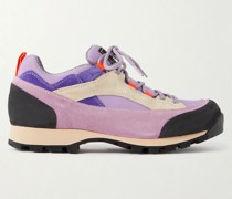 Grappa Suede and Mesh Sneakers