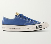 Skagway Sneakers aus Canvas mit Lederbesatz