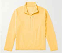 Ralph Sweatshirt aus Baumwollfleece mit kurzem Reißverschluss