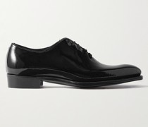 Merlin Whole-Cut Oxford-Schuhe aus Lackleder