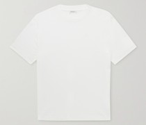 Pima Cotton-Jersey Mock-Neck T-Shirt
