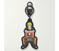 + Naruto Printed Leather Key Fob