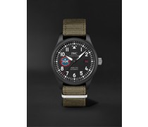 Pilot's Watch MARK XVII SFTI Limited Edition Automatic Uhr aus Keramik mit Textilarmband, Ref.-Nr. IW324712
