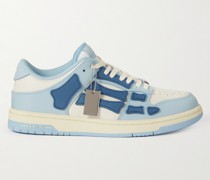 Skeleton Sneakers aus Leder