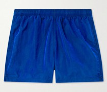 Caspar gerade geschnittene Shorts aus Shell