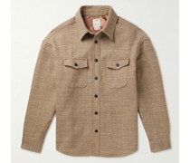 Lumber Wool, Linen and Silk-Blend Tweed Shirt