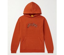 Sparkle Hoodie aus Baumwoll-Jersey mit Logostickerei