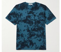 T-Shirt aus Baumwoll-Jersey mit Batikmuster