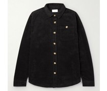 Jumbo Hemdjacke aus Baumwollcord