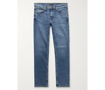 Lean Dean schmal zulaufende Jeans aus Stretch-Bio-Denim mit schmaler Passform