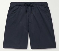 Cotton-Twill Drawstring Shorts