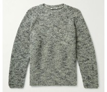Ribbed Wool and Alpaca-Blend Sweater