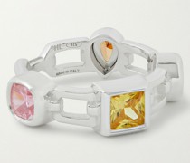 Sterling Silver Cubic Zirconia Ring