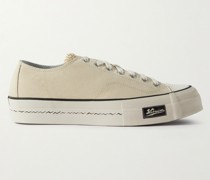 Skagway Sneakers aus Canvas mit Lederbesatz