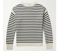 Harbor Striped Merino Wool Sweater