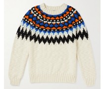 Felix Nordic 6613 Pullover aus Wolle mit Fair-Isle-Muster