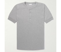 Karl Heinz schmal geschnittenes Henley Shirt aus Baumwoll-Jersey