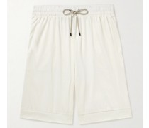 Pyjama-Shorts aus Sea-Island-Baumwolle
