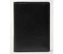 Logo-Print Leather Bifold Wallet