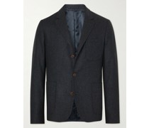 Mayfair Herringbone Wool and Cashmere-Blend Tweed Blazer