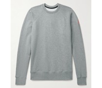 Huron Logo-Appliquéd Cotton-Jersey Sweatshirt