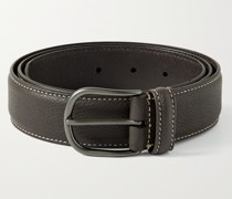 Gürtel aus vollnarbigem Leder, 3,5 cm