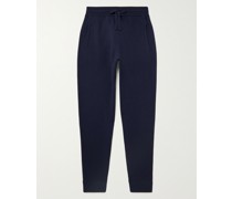 Tapered Double-Faced Merino Wool-Blend Sweatpants