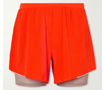 Fast and Free Airflow Shorts aus recyceltem Stretch-Jersey und Mesh