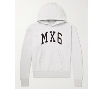 MX6 Hoodie aus Baumwoll-Jersey mit Logoapplikation
