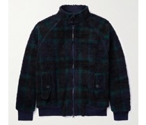 Jacke aus Fleece mit Karomuster
