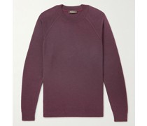 Pullover aus einer Mischung aus Kaschmir, Schurwolle und Seide