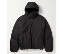 5.0 Daunenjacke aus Shell mit Kapuze