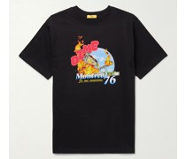 Biosphere T-Shirt aus Baumwoll-Jersey mit Logoprint
