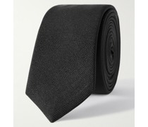 Krawatte aus Seiden-Twill, 5 cm