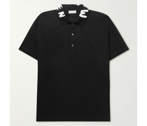 Logo-Print Cotton-Piqué Polo Shirt