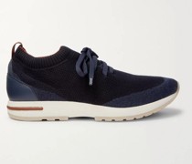 360 Flexy Walk Sneakers aus Wish®-Wollstrick mit Lederbesätzen
