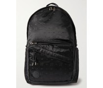 Rucksack aus Nylon mit Logomuster