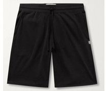 Loopback Pima Cotton-Jersey Drawstring Shorts