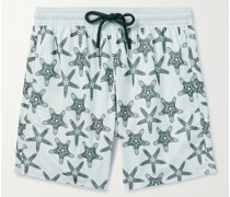 Moorea Mid-Length Printed Recycled Swim Shorts