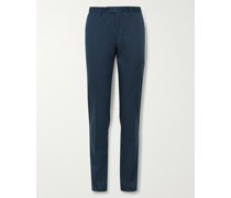 Kei Slim-Fit Tapered Cotton-Blend Twill Suit Trousers