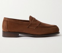 Cannes Pennyloafers aus Veloursleder