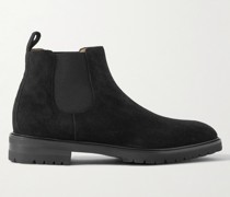 Brompton Chelsea Boots aus Veloursleder