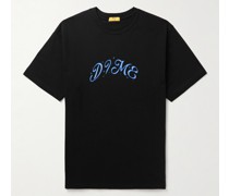 Sparkle T-Shirt aus Baumwoll-Jersey mit Logoprint