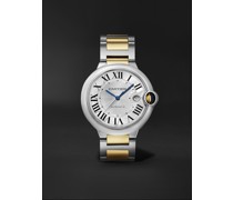 Ballon Bleu de Cartier Automatic 42 mm Uhr aus Edelstahl und 18 Karat Gold, Ref.-Nr. CRW2BB0022