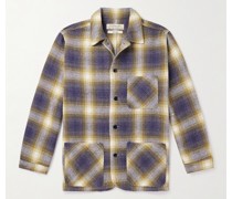 Jazz Nep kariertes Hemd aus Flanell aus einer Baumwollmischung