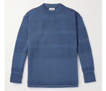 Fisherman Pullover aus Wolle