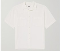 Mitchum Hemd aus Stretch-Baumwoll-Seersucker
