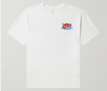 Max 90 T-Shirt aus Baumwoll-Jersey mit Print